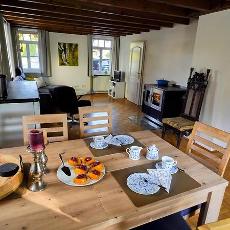 Ferienhaus Altes Wirtshaus Lugde Bagian luar foto